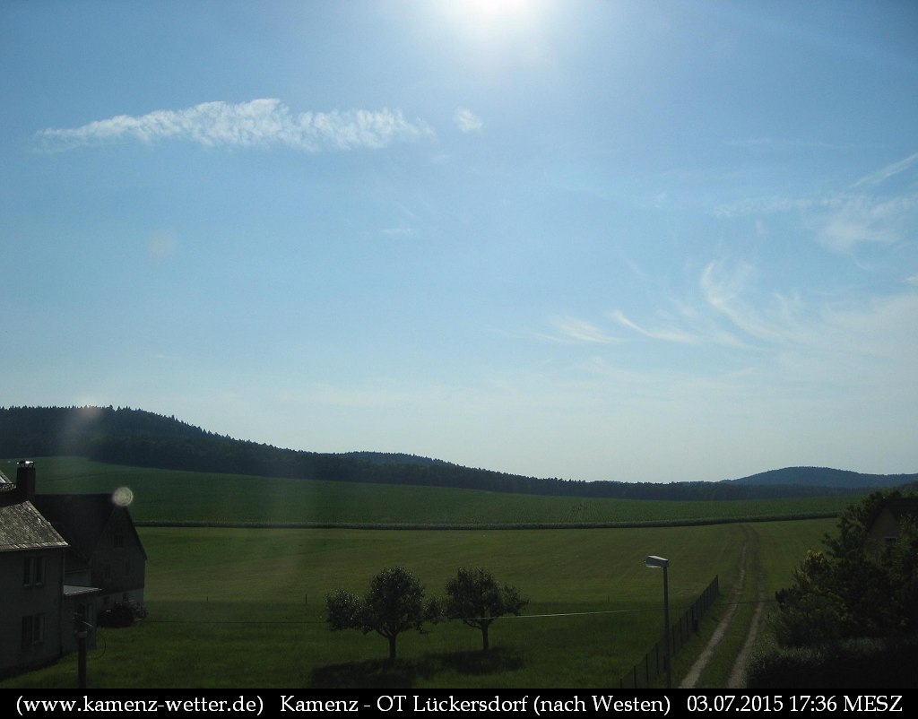 Webcam Kamenz - OT Lückersdorf